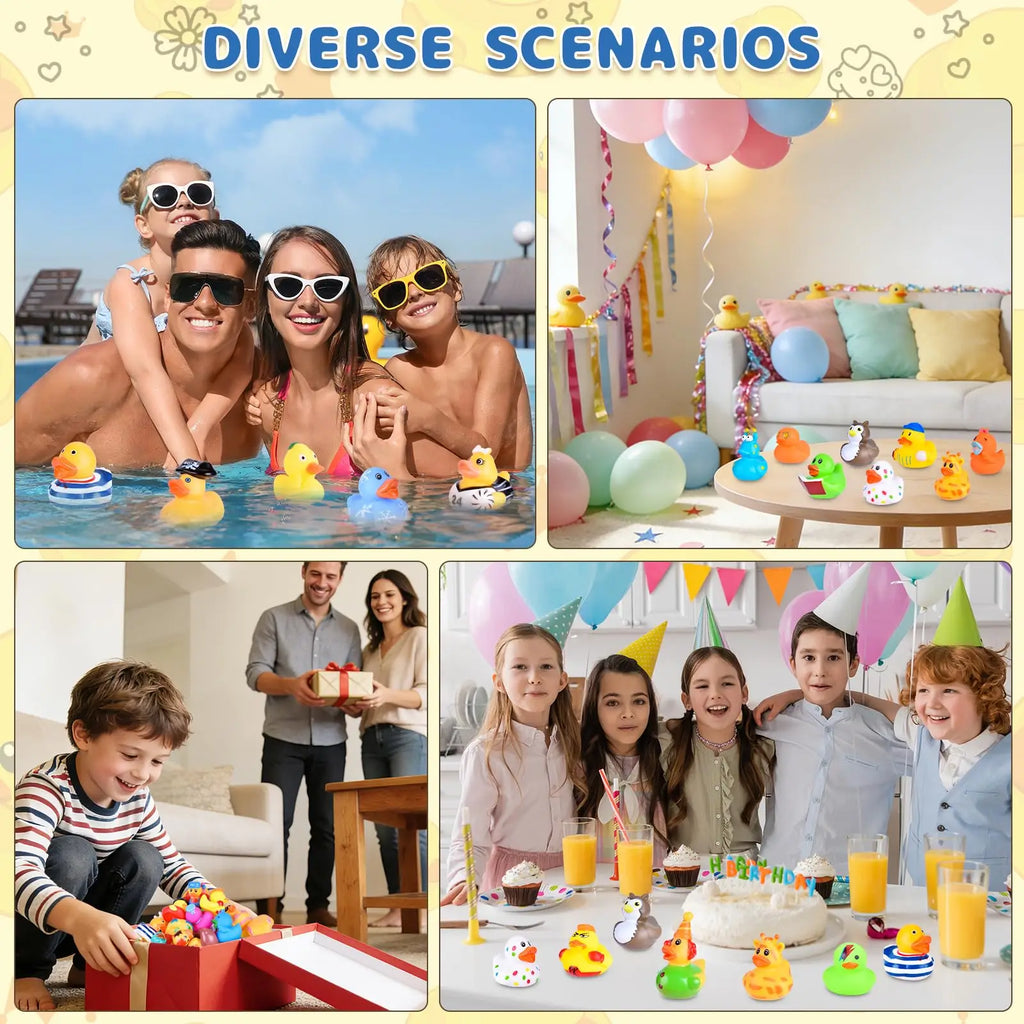CowLost | product_id-bulk-rubber-ducks-10-20-40-80pcs-toddler-bath-toys-floater-car-ducks |6