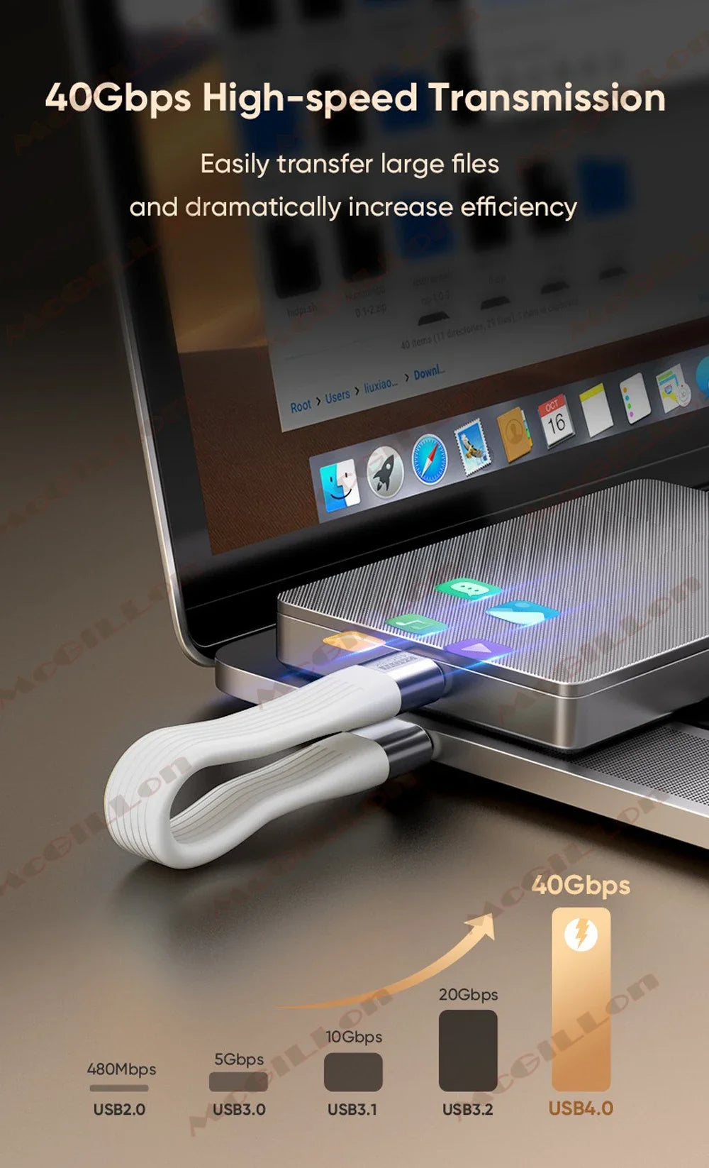 CowLost | product_id-pd-240w-usb4-type-c-40gbps-keychain-cable-pd3-1-5a-8k-60hz-usb-c-to-usb-c-for-laptop-macbook-iphone-tv |3