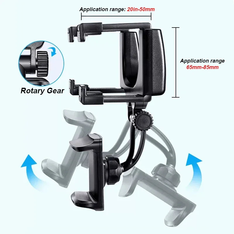 CowLost | mobile-phone-car-mounts-product_id-rearview-mirror-phone-holder-car-mount-stable-rotating-smartphone-bracket |5