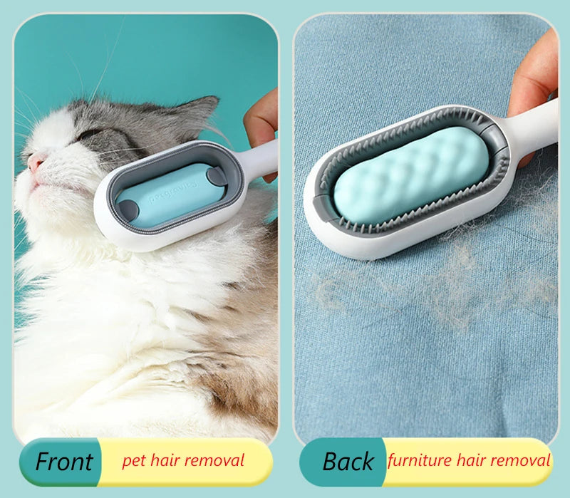 CowLost | pet-beds-double-sided-pet-hair-removal-brush-for-cat-and-dog-grooming |17