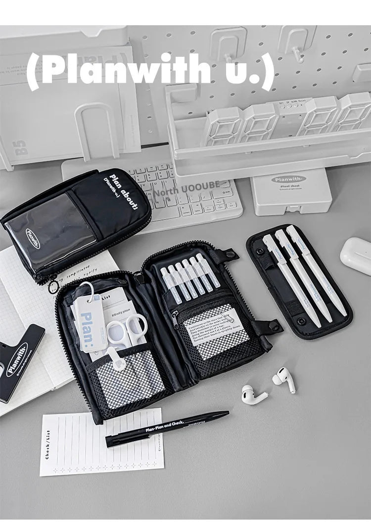 CowLost | product_id-planwith-multi-purpose-standing-pencil-bag-with-detachable-3-layer-desktop-organizer-for-school-work |19