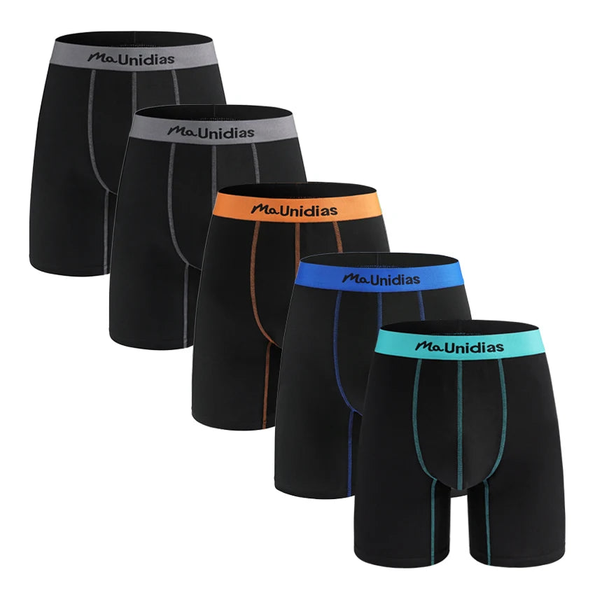 CowLost | 5-pcs-medium-long-mens-panties-shorts |19
