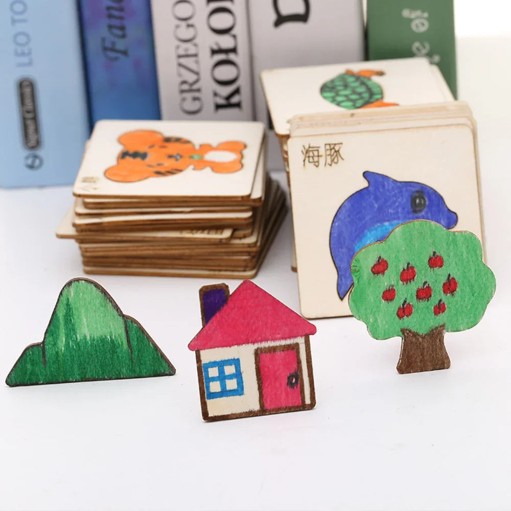 CowLost | product_id-montessori-wooden-diy-drawing-painting-stencil-toys-educational-set-10-20pcs |6