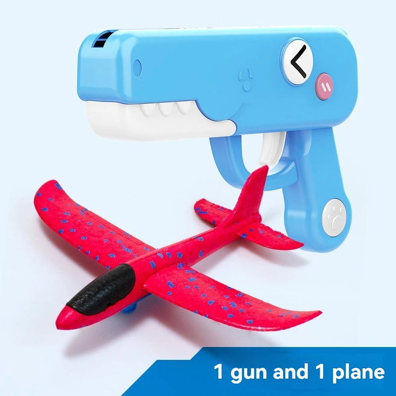 CowLost | product_id-kids-outdoor-foam-plane-glider-launcher-toy-gun-shooting-plane-toy |1