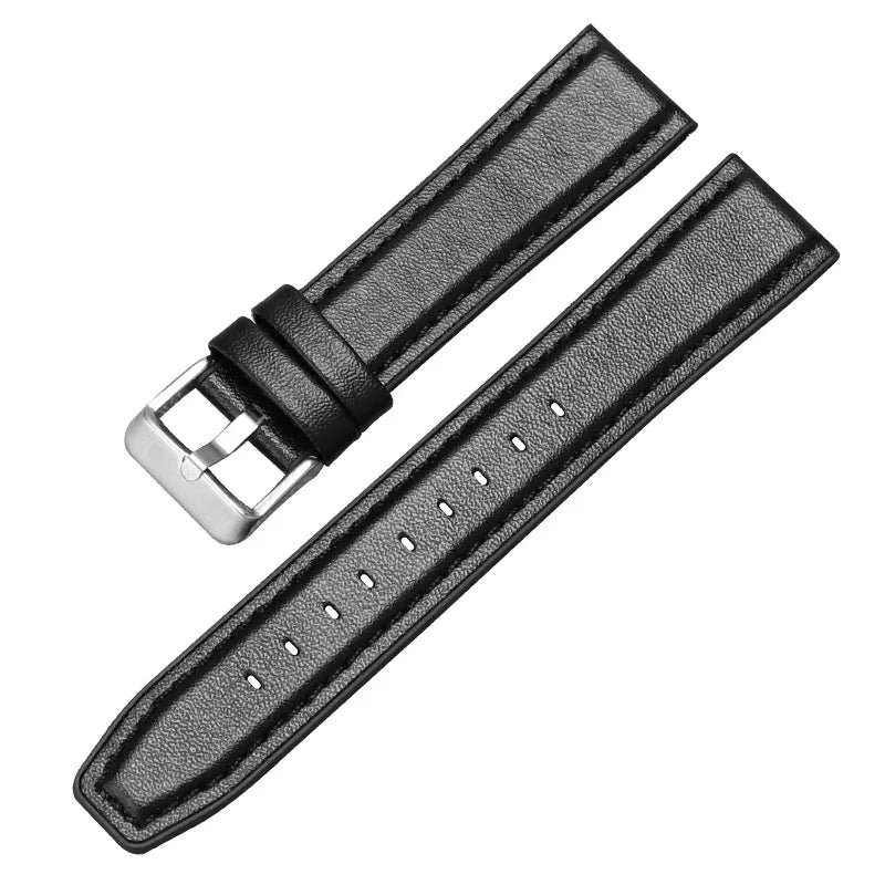 CowLost | product_id-waterproof-leather-watch-strap-for-rolex-seiko-with-slub-litchi-smooth-patterns |15