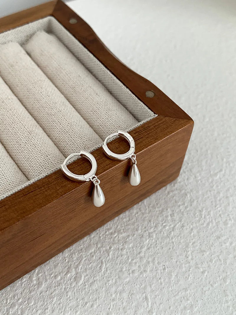 CowLost | business-card-cases-sam-panda-925-sterling-silver-waterdrop-earrings-for-women |13