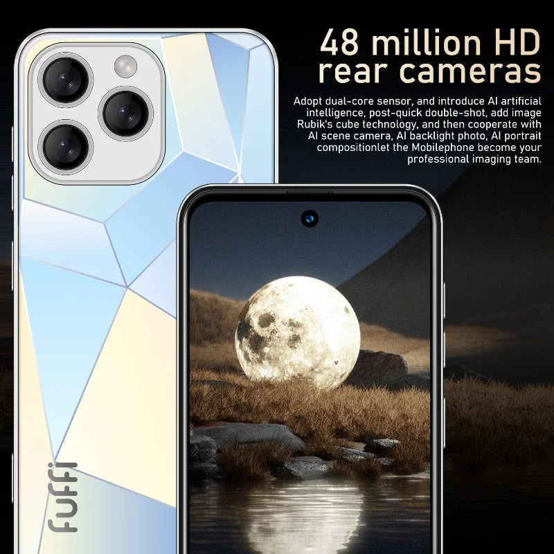 CowLost | fuffi-i16-pro-smartphone-android-5300mah-12gb-ram-512g-rom-6-56-inch |2