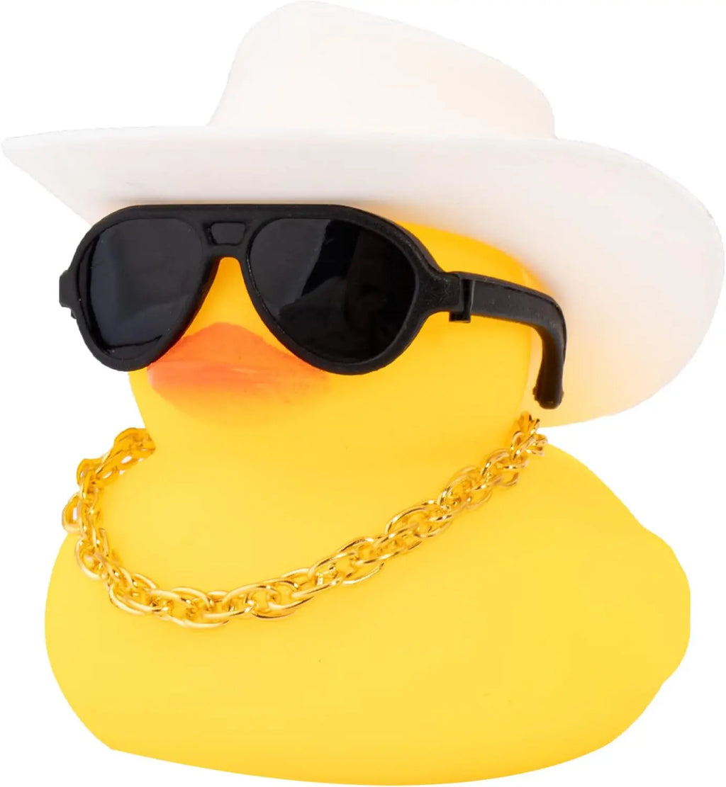 CowLost | product_id-car-rubber-duck-dashboard-ornament-with-mini-bachelor-cap-decoration |14