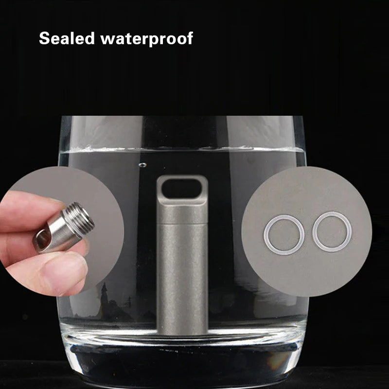 CowLost | product_id-mini-waterproof-titanium-alloy-pill-container-with-sealed-single-compartment |3