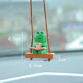 CowLost | gin-product_id-swinging-frog-rearview-mirror-car-pendant-charm |24