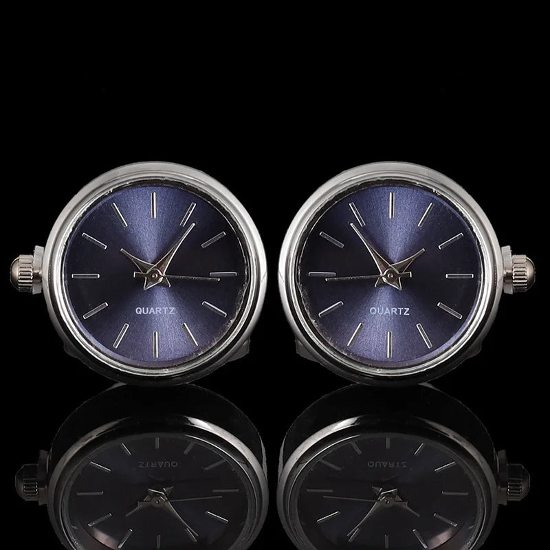 CowLost | luxury-cufflinks-watch-rotatable-electronic-functional-buckle-business |15
