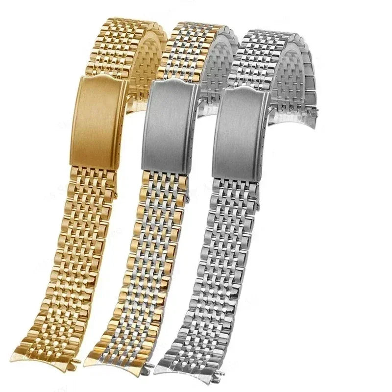 CowLost | product_id-curved-end-stainless-steel-omega-seamaster-replacement-bracelet-18-20mm-unisex-strap |1