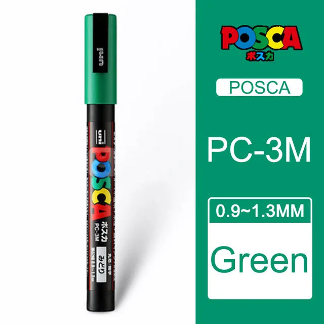 CowLost | product_id-uni-posca-pc-1m-3m-5m-multi-color-acrylic-permanent-marker-for-fabric-rock-metal-pop-posters-graffiti |11