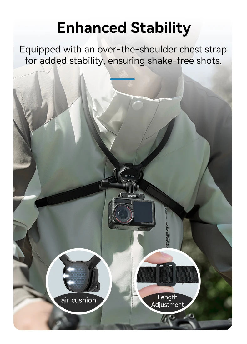 CowLost | telesin-phone-action-camera-2-in-1-neck-hold-mount-for-gopro-insta360-dji-osmo |11