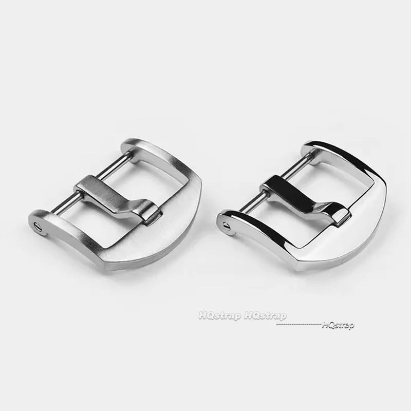 CowLost | watch-band-metal-buckle-for-panerai-18mm-20mm-22mm-strap-solid-button-stainless-steel-matte-polished-clasp-metal-pin-buckles |2