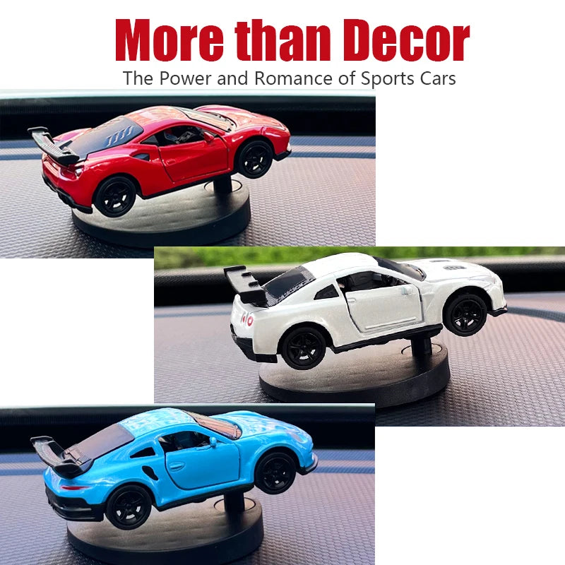CowLost | product_id-swinging-drift-car-dashboard-toy-model-sports-race-car-ornament |4