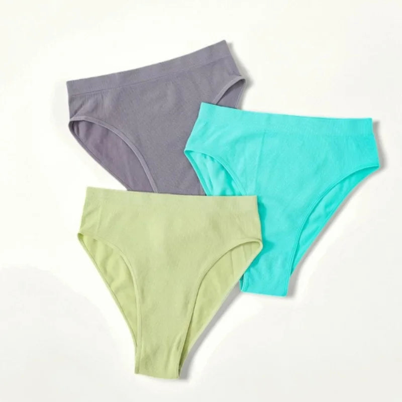 CowLost | product_id-seamless-high-waist-womens-high-leg-briefs-s-l-solid-colors |1
