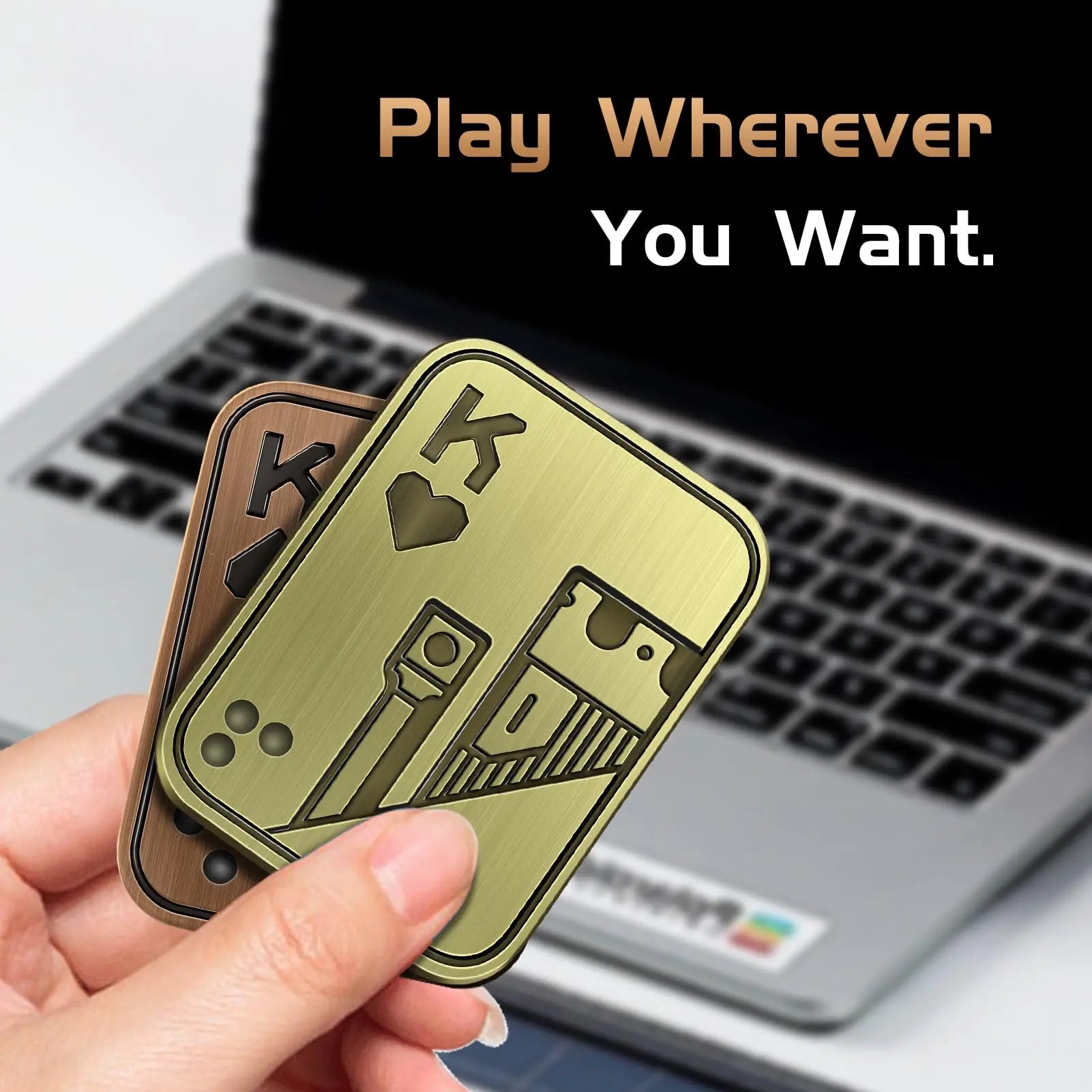 CowLost | product_id-magnetic-metal-poker-card-fidget-slider-stress-relief-edc-coin-toy |3