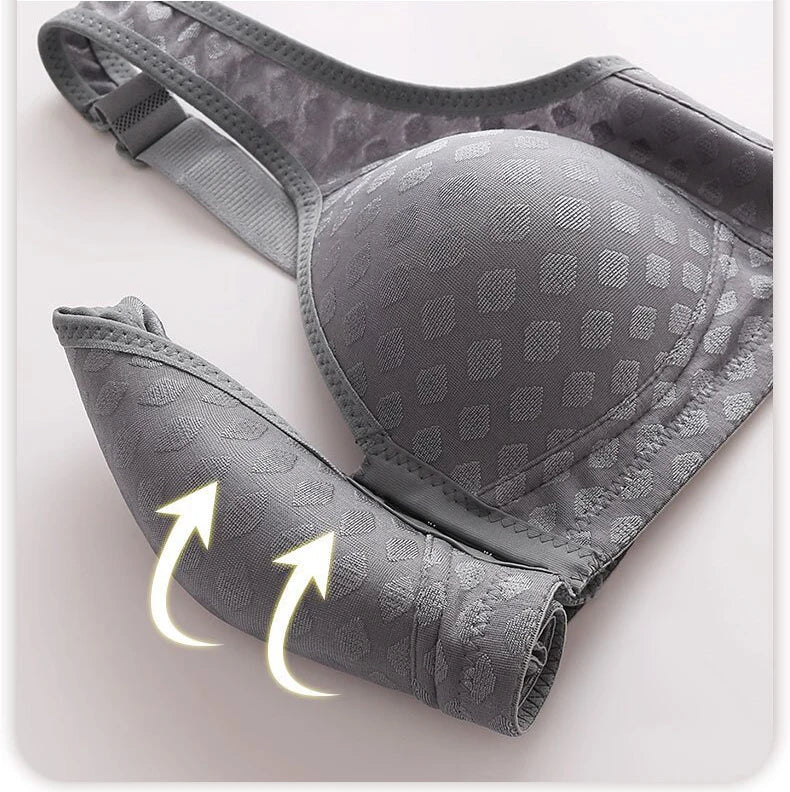 CowLost | product_id-fallsweet-plus-size-plaid-seamless-wireless-front-closure-push-up-bra |9