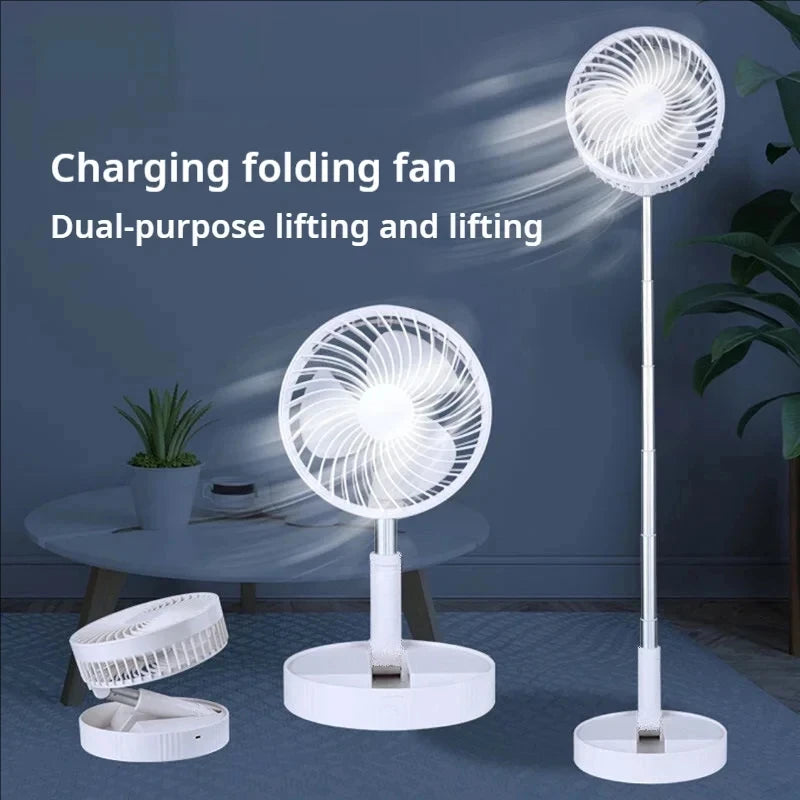 CowLost | product_id-homefish-portable-usb-mini-folding-retractable-electric-fan-adjustable-cooling |2