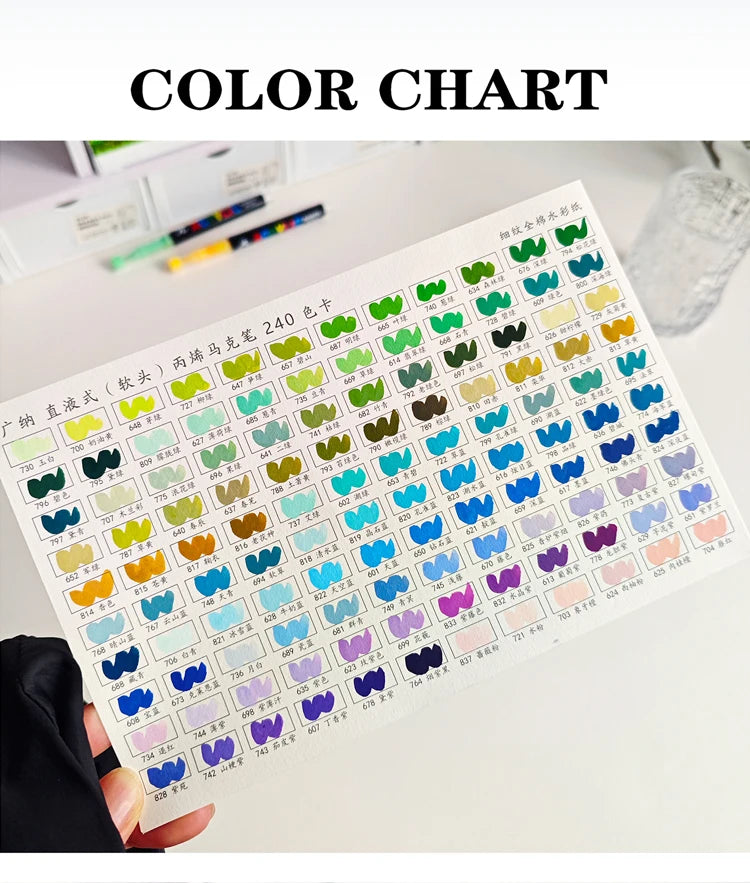 CowLost | markers-product_id-acrylic-paint-soft-brush-markers-set-for-wood-stone-canvas |10