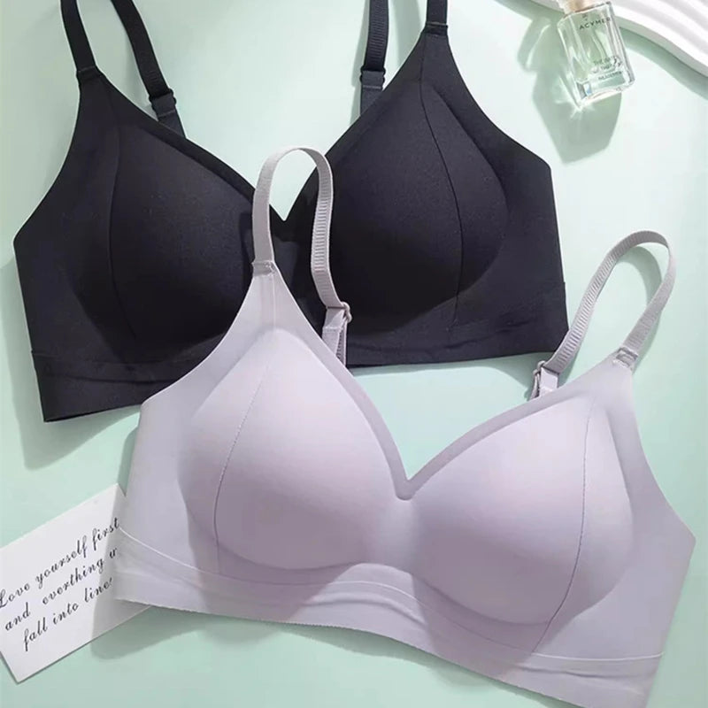 CowLost | product_id-seamless-wire-free-push-up-bra-comfortable-breathable-supportive-breast-lifting |2