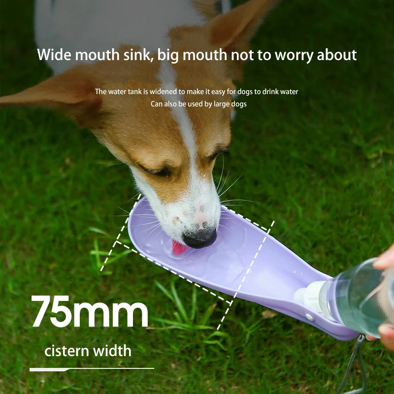 CowLost | dog-diaper-pads-liners-portable-450ml-dog-travel-water-bowl |4