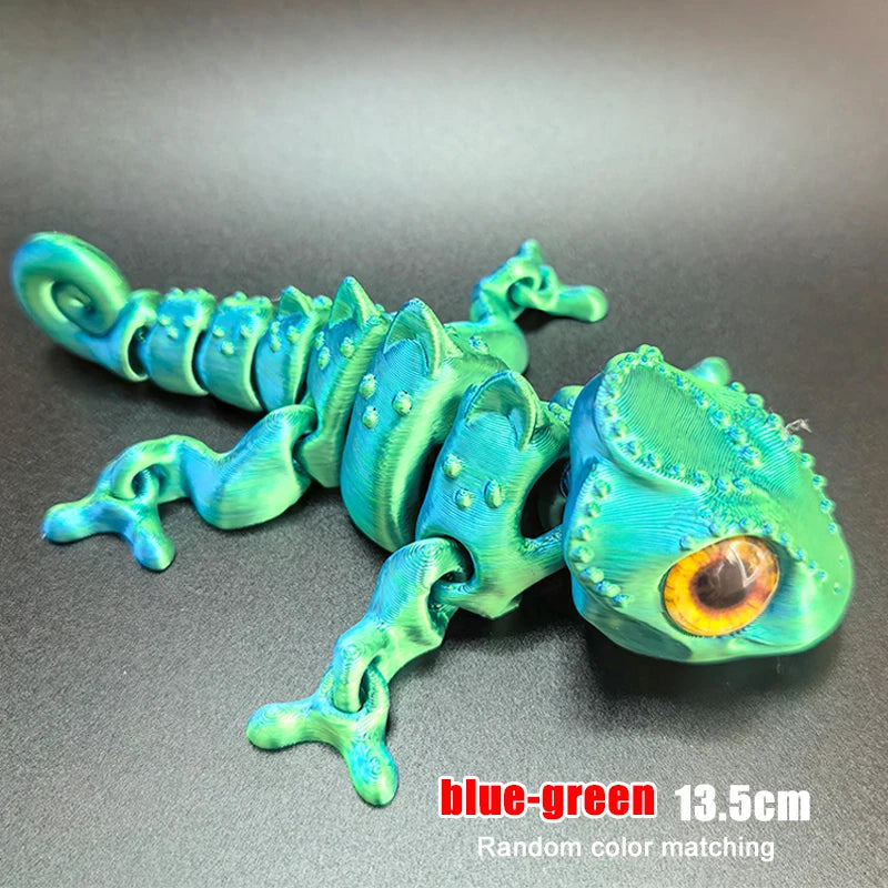 CowLost | product_id-3d-printing-movable-joint-chameleon-fidget-toy-animal-model-ornament-gift |12