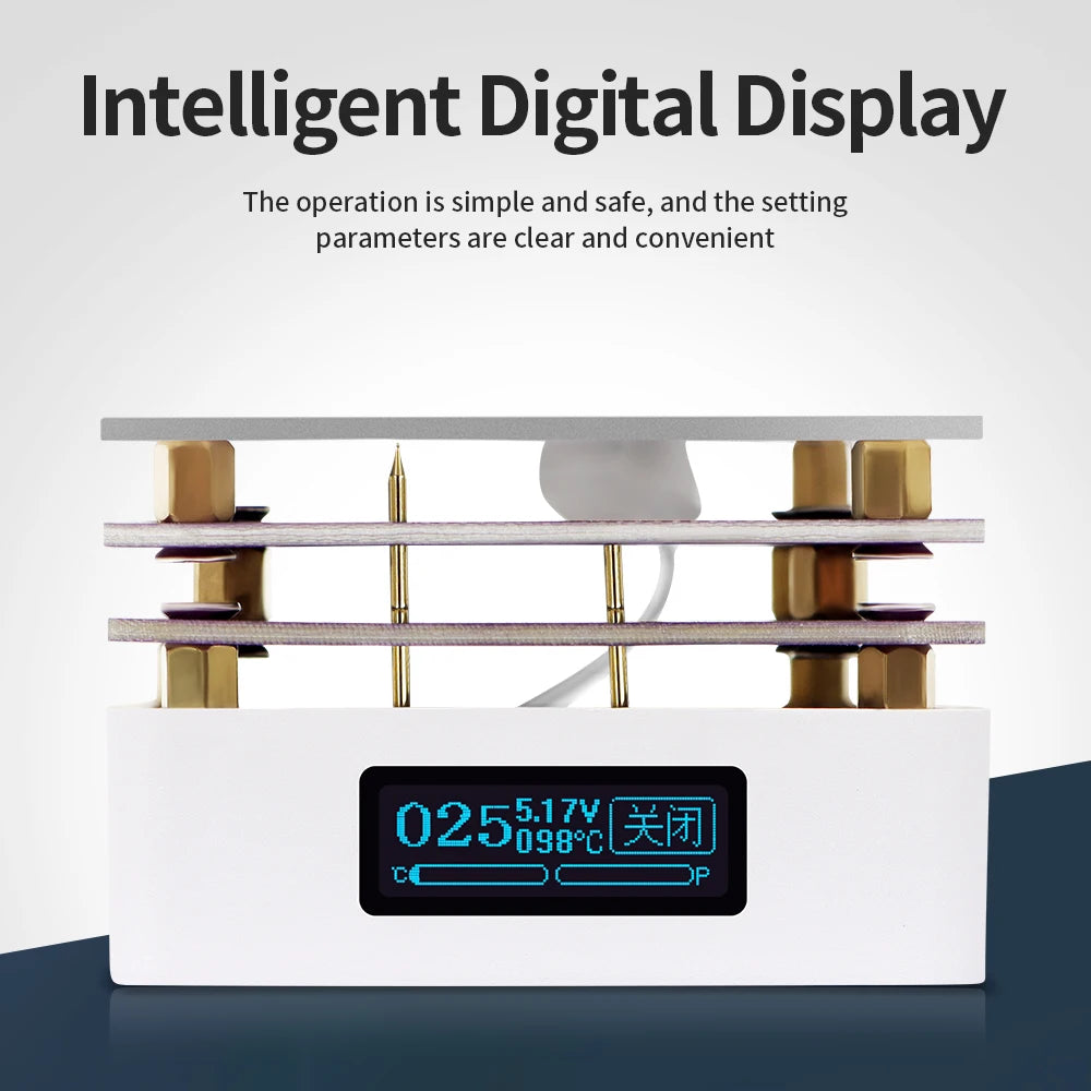 PD 65W Type-C Digital Display Constant Temperature Mini Heating Table for Soldering Repair