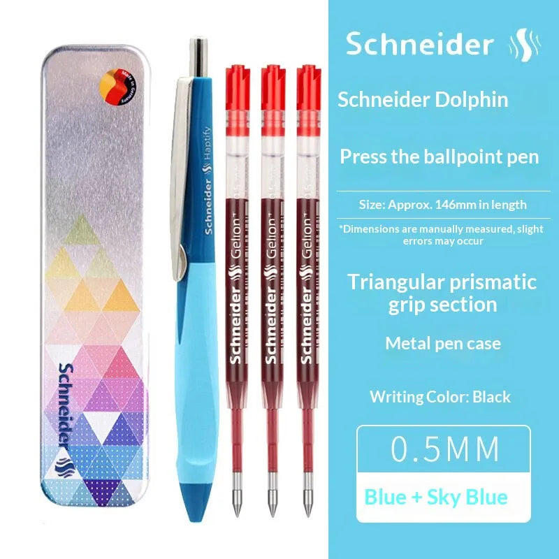 CowLost | product_id-schneider-dolphin-0-5mm-gel-pen-gift-set-with-posture-correction-quick-dry-smudge-free-ink-for-exams-and-homework |19