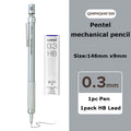 CowLost | product_id-japanese-pentel-automatic-mechanical-pencil-metal-head-0-3-0-5-0-7-0-9mm-for-writing-drawing-sketching |16