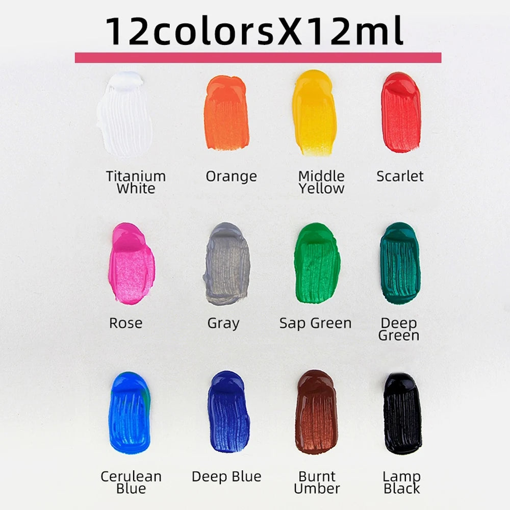 CowLost | 9ml-acrylic-pigment-for-student-art-graffiti-painting-diy-pigment |4