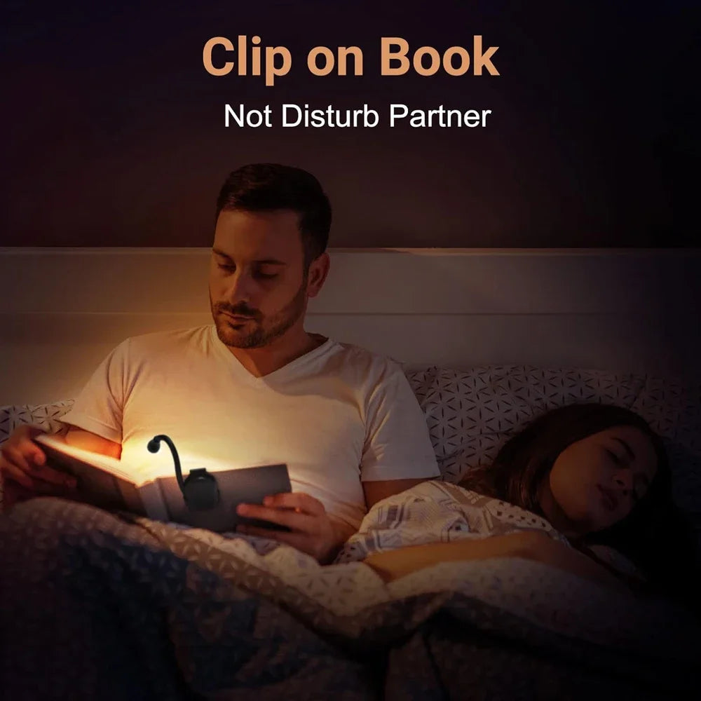 CowLost | product_id-mini-rechargeable-3-color-led-book-light-with-adjustable-clip-and-360-flip-eye-protection |4
