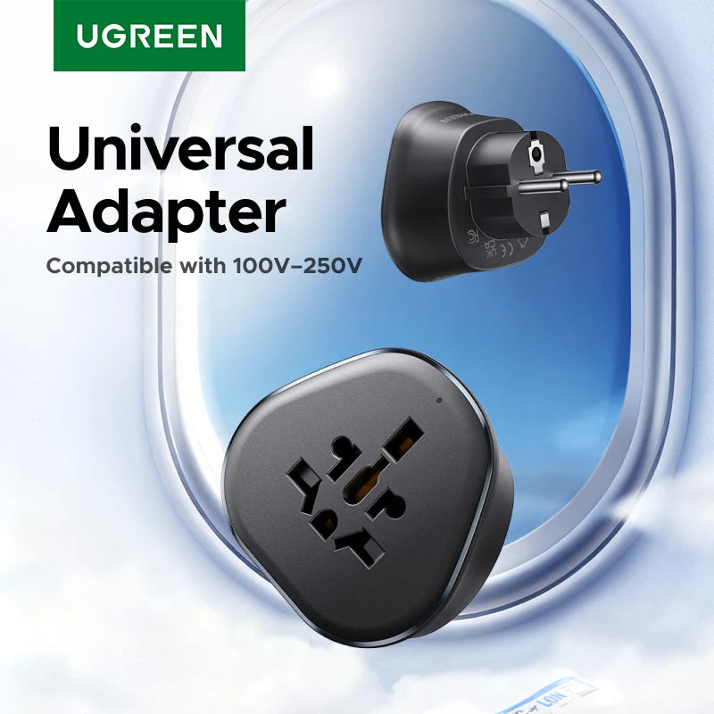 CowLost | ugreen-universal-travel-adapter-extension-socket |1