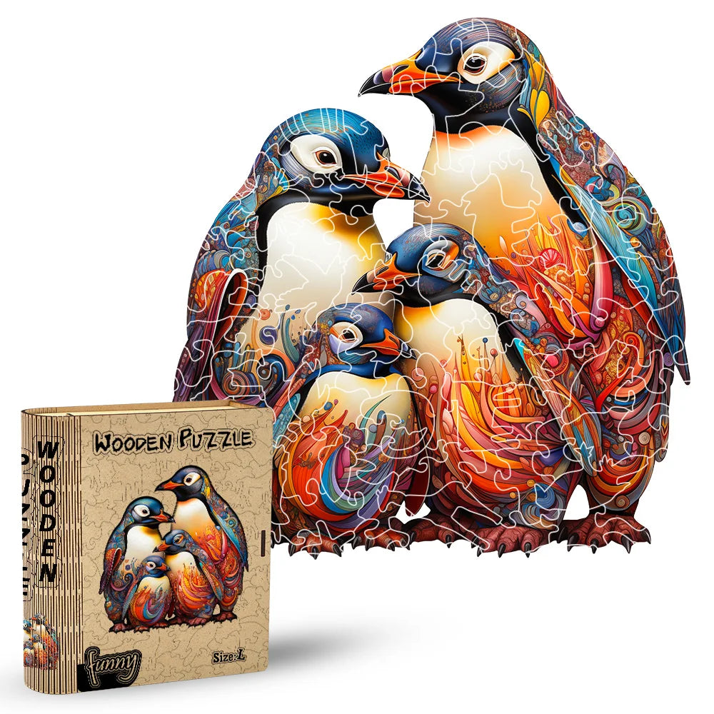 CowLost | product_id-penguin-wooden-jigsaw-puzzle-advanced-level-for-adults-families |1