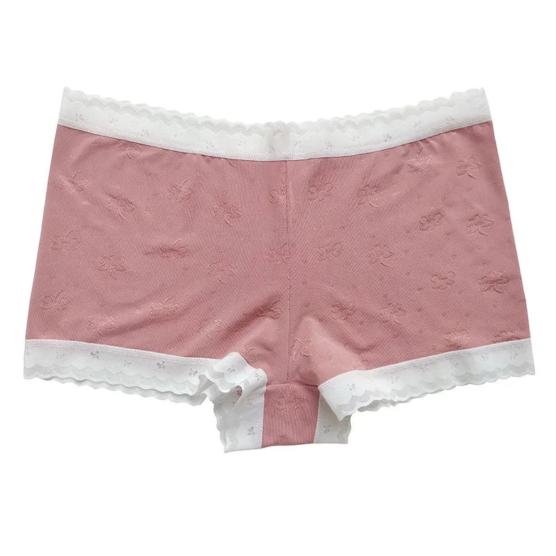 CowLost | product_id-women-s-low-waist-breathable-ice-silk-boyshort-panties-m-xl-solid-color |12