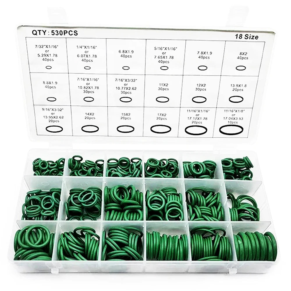 CowLost | o-ring-assortment-kit-set-nitrile-rubber-high-pressure-o-rings-nbr-sealing-kit-for-plumbing-automotive-and-faucet-repair-o-rings |12