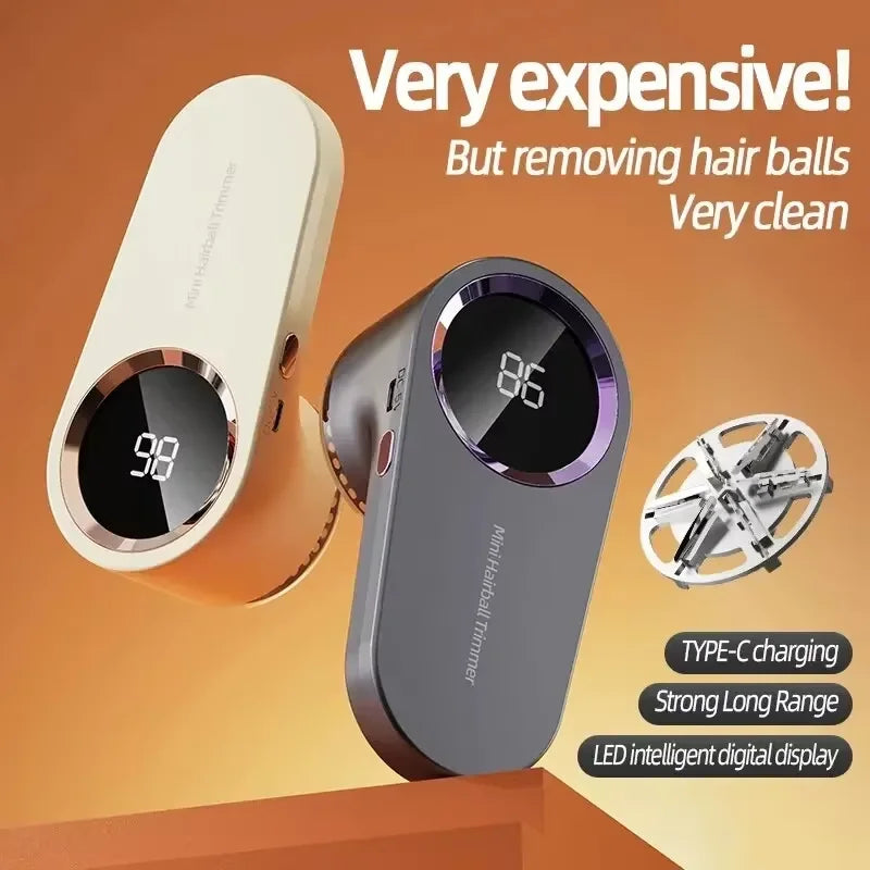 CowLost | product_id-homefish-usb-rechargeable-led-digital-fabric-lint-remover-shaver-for-sweaters |4