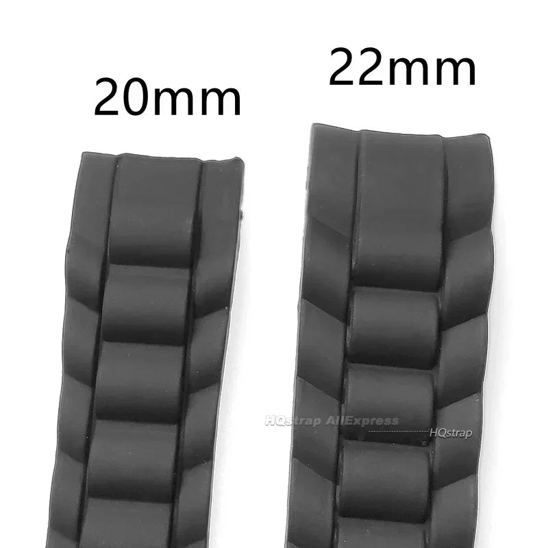 CowLost | product_id-curved-end-silicone-waterproof-watchband-replacement-for-seiko-rolex |3