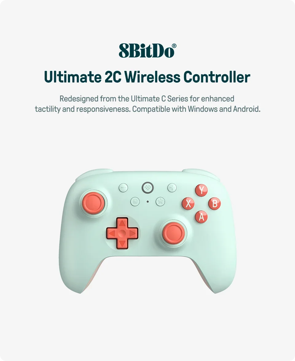 CowLost | new-8bitdo-ultimate-2c-wireless-gaming-controller-for-pc-windows-10-11 |7