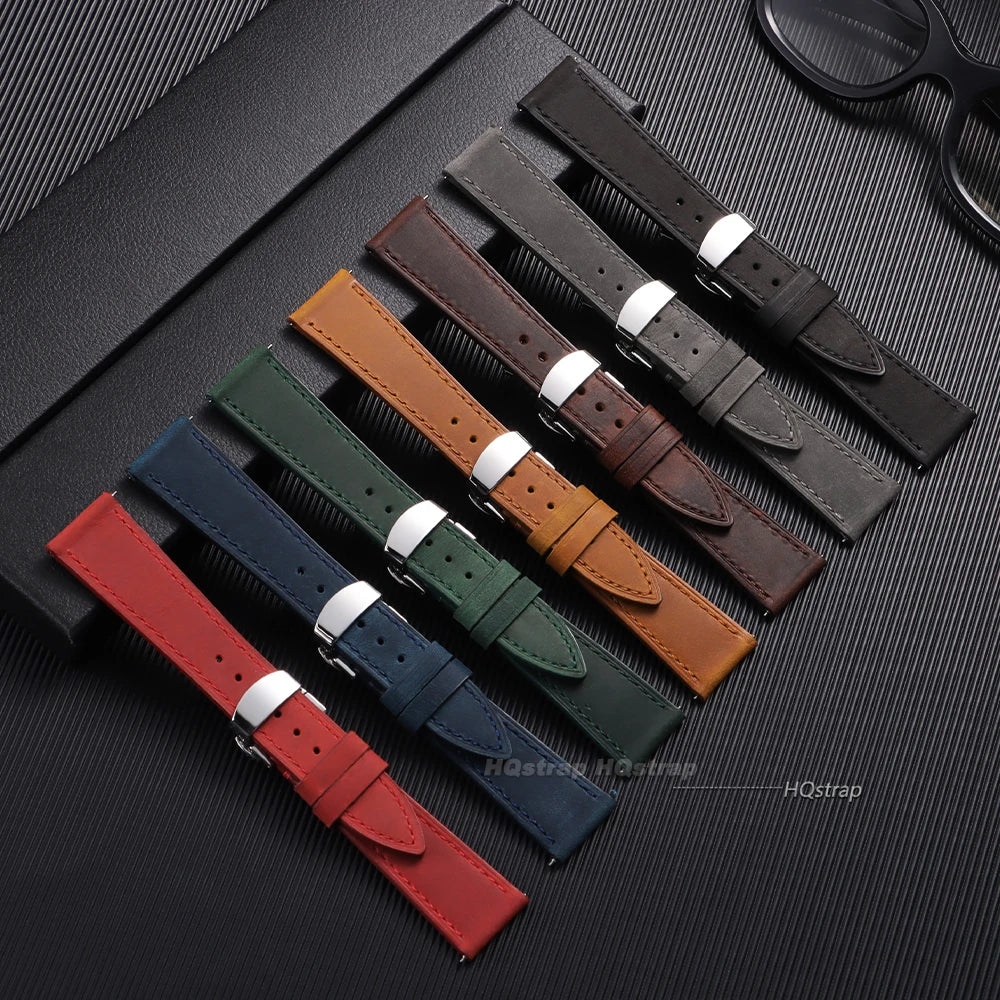 CowLost | bracelets-product_id-cowhide-leather-quick-release-watch-strap-for-seiko-omega-18-24mm-with-butterfly-buckle |2