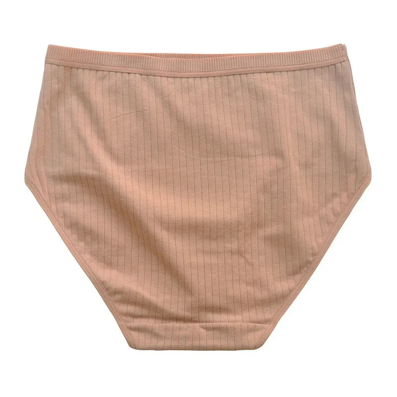 CowLost | product_id-2-pack-women-s-plus-size-high-waist-cotton-briefs-m-xxl-breathable-panties |8