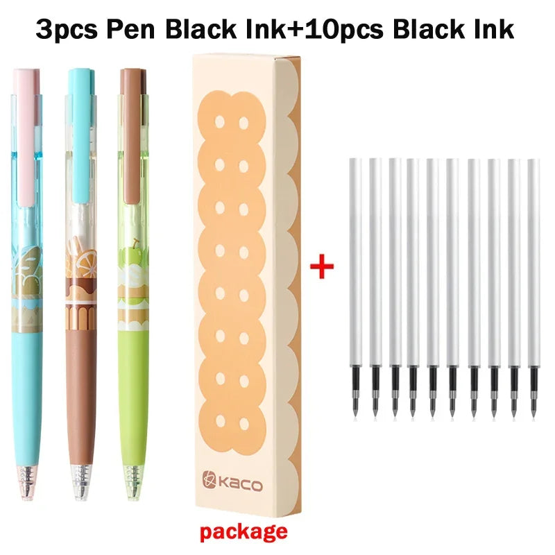 CowLost | product_id-kaco-3-pack-afternoon-tea-gel-pens-0-5mm-retractable-quick-dry-smudge-proof-ink |25