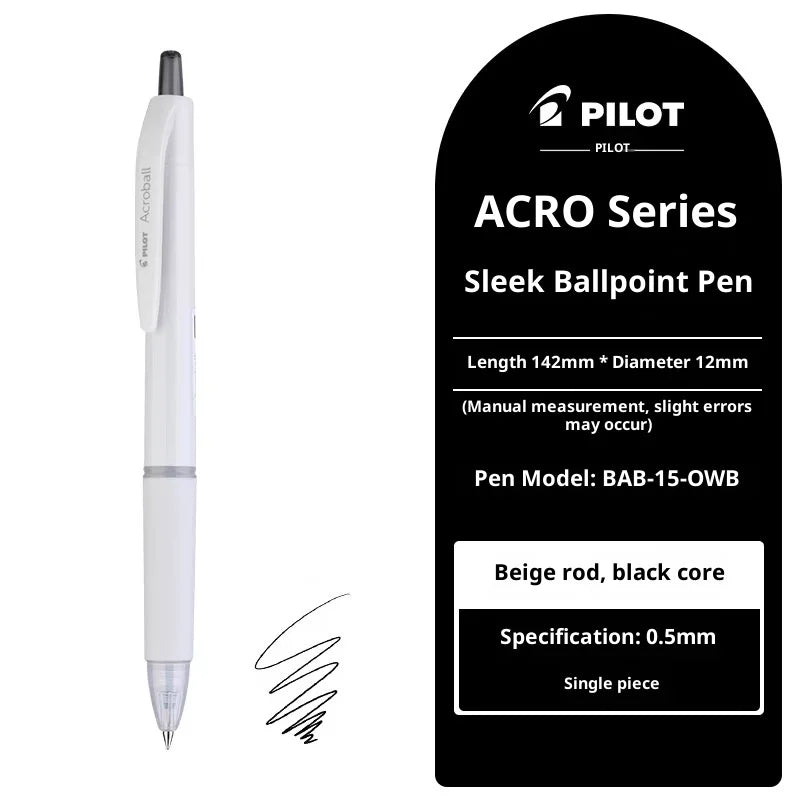 CowLost | product_id-pilot-acroball-retractable-ballpoint-pen-ultra-smooth-hybrid-ink-0-5-0-7mm-japanese-design-for-office-business |35