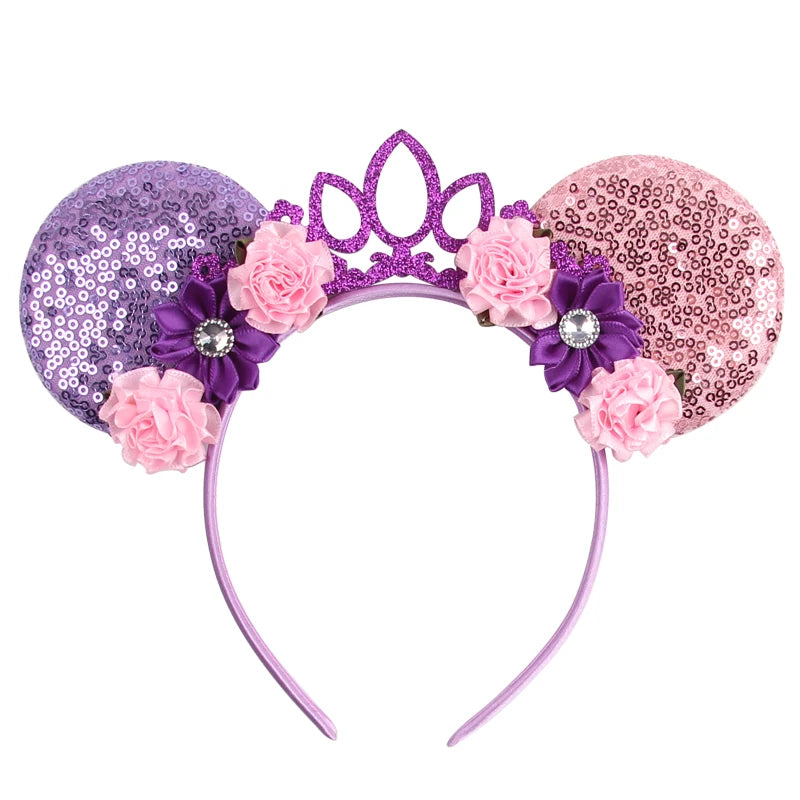 CowLost | glitter-crown-hairband-girls-princess-party-headwear |63