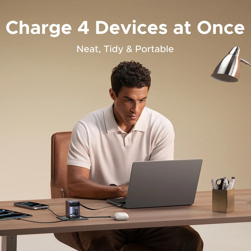 CowLost | ugreen-100w-gan-charger-with-retractable-usb-c-cable-ufcs-pps-pd-fast-charger |4