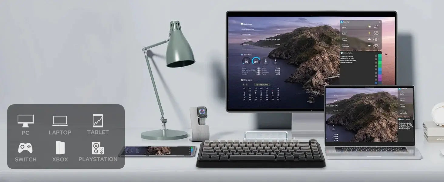 CowLost | aula-f75-max-wireless-mechanical-keyboard-with-tft-screen-knob-75-ansi-layout-wired-bluetooth-2-4g |12