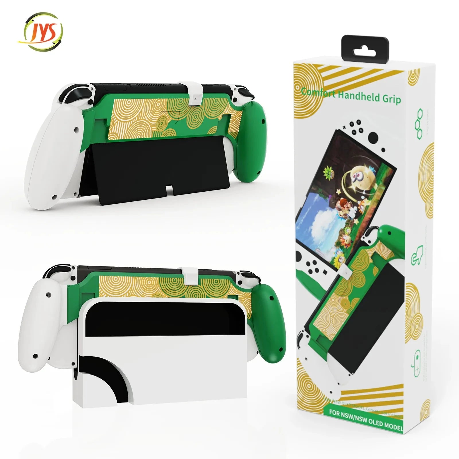 CowLost | jys-switch-oled-tears-of-the-kingdom-of-zelda-pluggable-base-grip |1