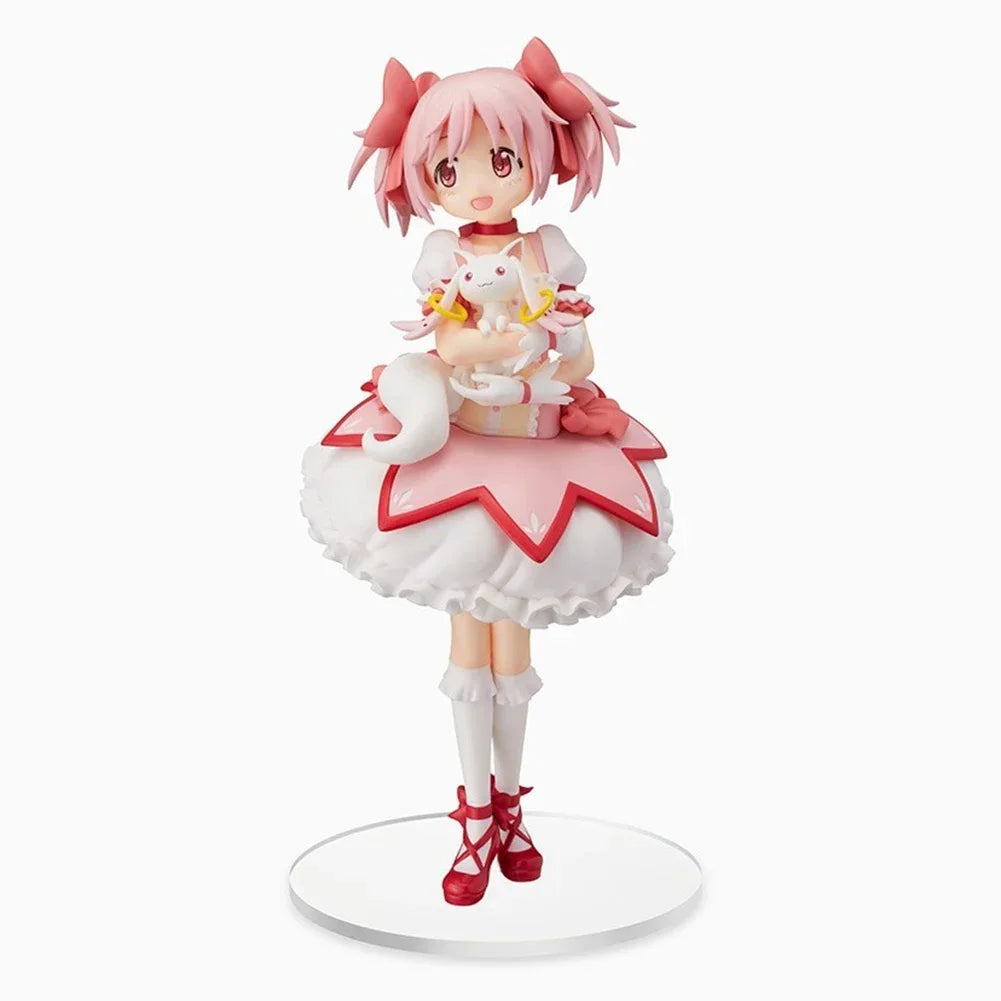 CowLost | 22cm-pmmm-kaname-madoka-akemi-homura-anime-action-figures-pvc-model-toy-gift |12
