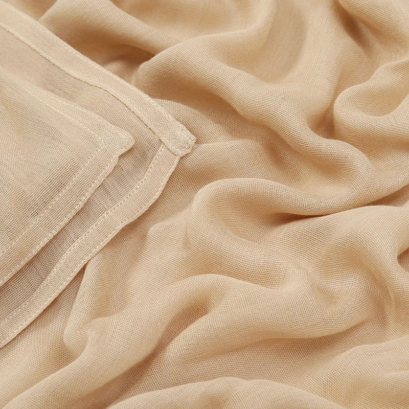 CowLost | 2pcs-set-hijab-matching-color-jersey-cap-lady-plain-viscose |9